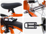 Kids Bike 16 Inches for 4-6 Years Old Orange 42009519