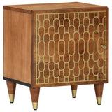 Bedside Cabinet 40x33x46 cm Solid Wood Mango 358280