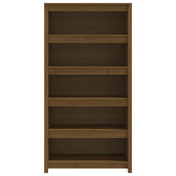 Book Cabinet Honey Brown 80x35x154 cm Solid Wood Pine 821692