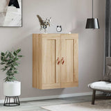 Wall Mounted Cabinet Sonoma Oak 69.5x34x90 cm Engineered Wood 830359