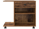 Printer Stand Plain Old Wood 60 x 40 x 68.5 cm Engineered Wood 8004429
