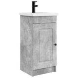 Bathroom Vanity with Sink Concrete Grey 42 x 40 x 84.5 cm 889997