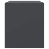 TV Cabinets 2 pcs Anthracite 67x39x44 cm Steel 841636