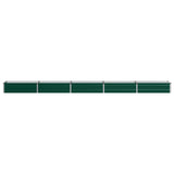 Raised Garden Bed Green 400 x 40 x 24 cm Galvanised Steel 8006353