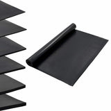 Floor Mat Black 1.2 x 5 m Rubber 42046737