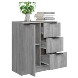 Sideboard Grey Sonoma Engineered Wood 816989