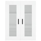 Highboard White 69.5x34x180 cm Engineered Wood 3198537