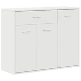 800675 Sideboard White 88x30x70 cm Engineered Wood