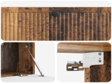 Wall-Mounted TV Cabinet Wall-mounted Old Wood 98 x 41 x 30 cm 898023