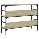 Console Table Sonoma Oak 100x32x75 cm Engineered Wood 839059