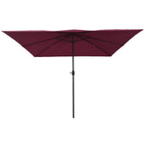 Garden Parasol 295 x 295 x 245 cm Polyester and Steel 42003656