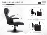 Video Game Chair with Lumbar Support, Racing Style Home Office Chair, Computer Chair with Swivel T3398P377468