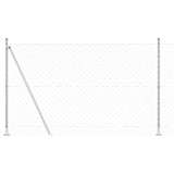 Welded Wire Fence with Concrete Base 10 x 1.5 m 3351296