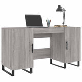 Desk Grey Sonoma 140x50x75 cm Engineered Wood 829578
