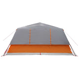 Instant Tent with Roof Grey and Orange 365 x 280 x 200 cm 42028705