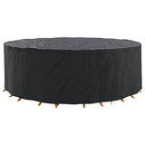 Furniture Cover Black 279 x 279 x 105 cm 600D Oxford Fbric 4106037