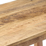 Desk 180x120x76 cm Solid Mango Wood 247905