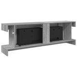Electric Fireplace Grey Sonoma 150 x 30 x 50 cm Engineered wood 8020789