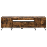 LED TV Cabinet Smoked Oak Engineered Wood 897570