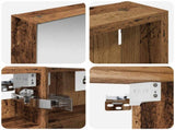 Bathroom Cabinet Set 3 pcs 100 x 10.5 x 50 cm Engineered wood 3403686