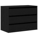 Drawer Cabinet Black 80 x 41 x 58 cm Engineered Wood 868902