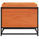 Garden Planter Wax Brown 60x40x50 cm Solid Wood Pine 847025