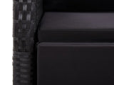 Garden Dining Set Black 3277658