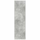 Wardrobe Concrete Grey Engineered Wood Compact Wardrobe 800643