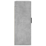 Wall Mounted Cabinet Concrete Grey 69.5x34x90 cm 828432