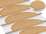 Stair Mats Self-adhesive Sisal-Look 30 pcs 65x21x4 cm Sisal 3365877