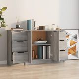 Sideboards 3 pcs Grey Sonoma Engineered Wood 3115842