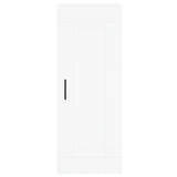 Highboard White 34.5x34x180 cm Engineered Wood 3200145