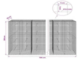 Gabion with 3.5 mm Wire and 5x5 cm Mesh 700x30x200 cm 3462296