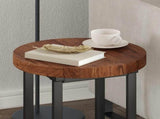 Table Top Light Brown 40 x 4 cm Solid Oak Wood 42016014