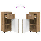 Bathroom Furniture Set TULUM 4 pcs Artisan Oak 60 x 34 x 63 cm 3398053