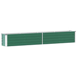 Raised Bed Green Galvanised Steel Large Garden Planter 47053