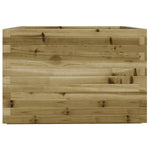 ZNTS Garden Planter 70x70x49.5 cm Impregnated Wood Pine 3282528