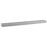 Raised Garden Bed Silver 480 x 40 x 24 cm galvanized 8006368