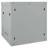 Network Cabinet with Storage Grey 53 x 60 x 60 cm Steel 42017658