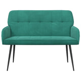2 Seater Sofa with Metal Legs 2-Seater Turquoise Velvet 42051061