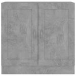 ZNTS Book Cabinet Concrete Grey 82.5x30.5x80 cm Engineered Wood 802709