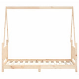 Kids Bed Frame 80x160 cm Solid Wood Pine 834504