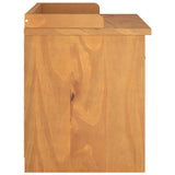 Hallway Bench SANDNES 87x40x50 cm Solid Wood Pine 4010460