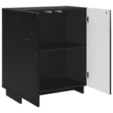 Sideboard Black 67 x 34.5 x 75 cm Engineered Wood 8011532