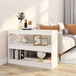 Book Cabinet/Room Divider White 100x30x72 cm 811736