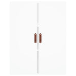 Highboard White 69.5x34x180 cm Engineered Wood 3195987