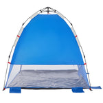 ZNTS Beach Tent 2-Person Azure Blue Quick Release Waterproof 4005299