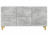 Sideboard Concrete Grey 89 x 34.5 x 60 cm Engineered Wood 894658