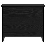 Storage Chest Black Oak 60 x 40 x 50 cm Engineered Wood 8011252