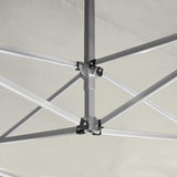 Professional Folding Party Tent Aluminium 4.5x3 m Cream 45491